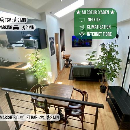 Le Bistrot - Au Coeur D'Agen - Self Checkin - Wifi - Netflix - Smart Tv - Luqs Fr公寓 外观 照片